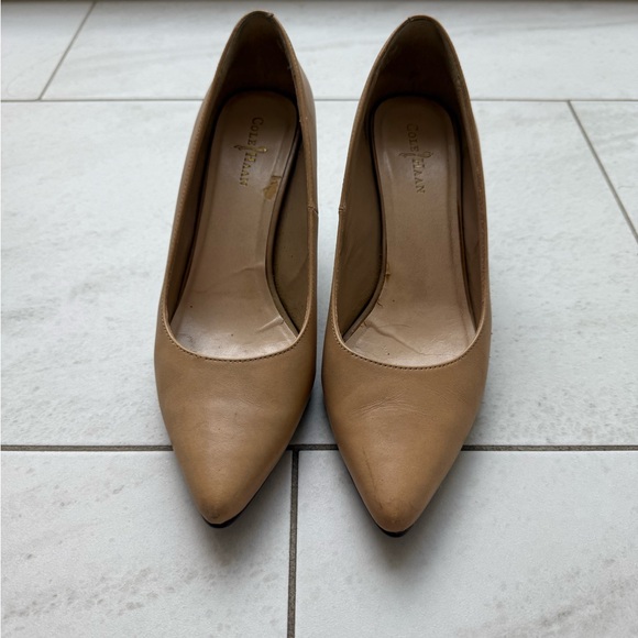 Cole Haan Tan Women's Heels - Picture 2 of 5